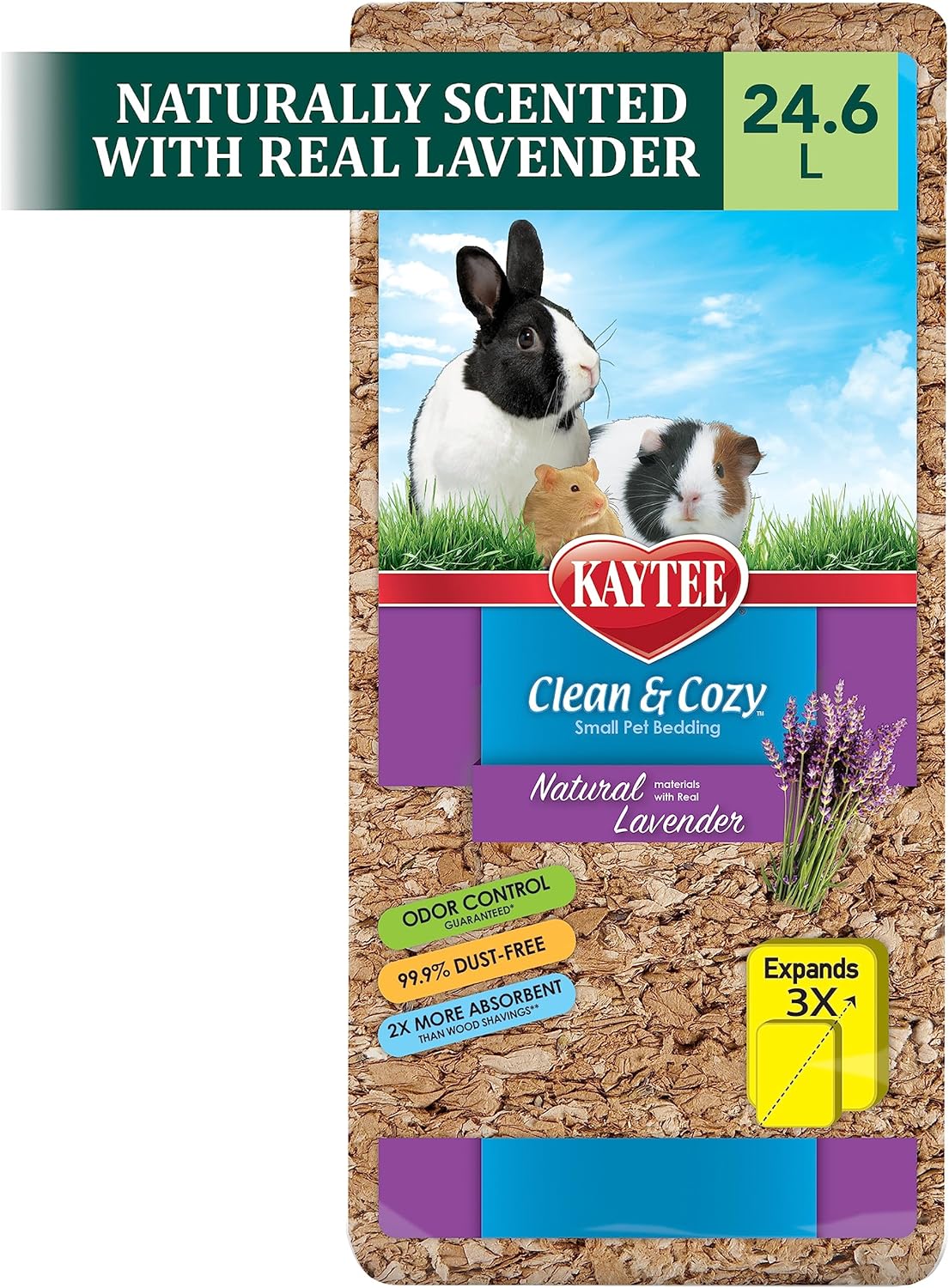 Kaytee Clean & Cozy Natural con Lavanda
