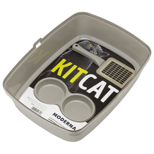 Moderna Products, Kit iniciador para gatito KitCat 50 cm Color Gris