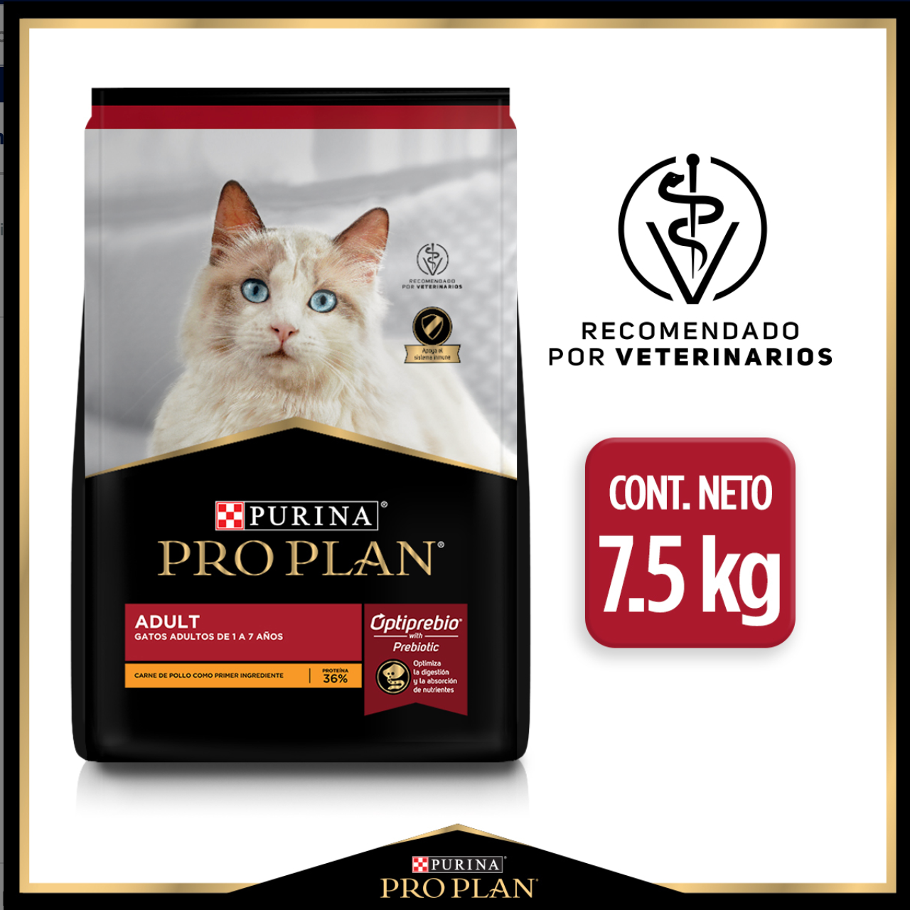 PROPLAN- ADULTO OPTIPREBIO 3 kg