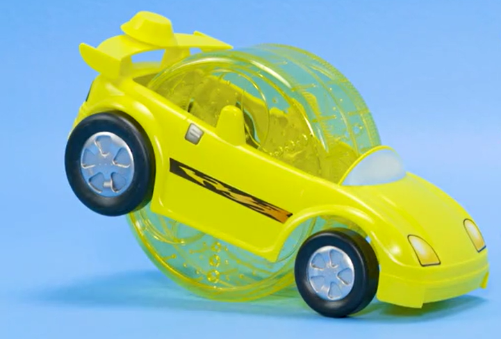 Kaytee Critter Cruiser Carro Ejercitador Para Animales Pequeños (Variedad de Colores)