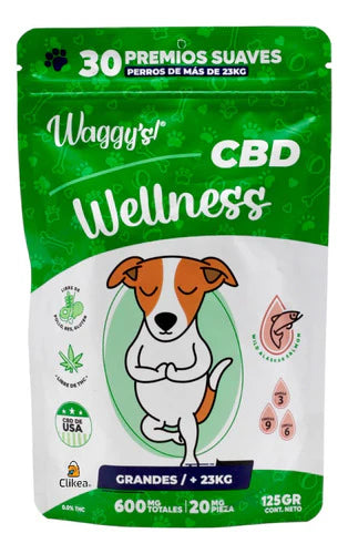 Waggy's-wellness 600 CBD 30 piezas