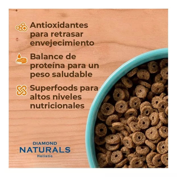 DIAMOND NATURALS-SENIOR 8+ 25/11 8.16 Kg