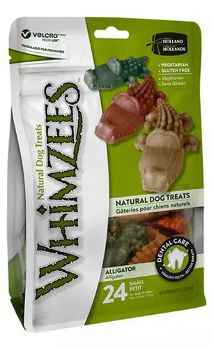 Whimzees-cocodrilo S 24 piezas