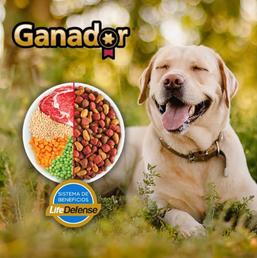 Ganador Alimento para Perros Adultos 25 Kg