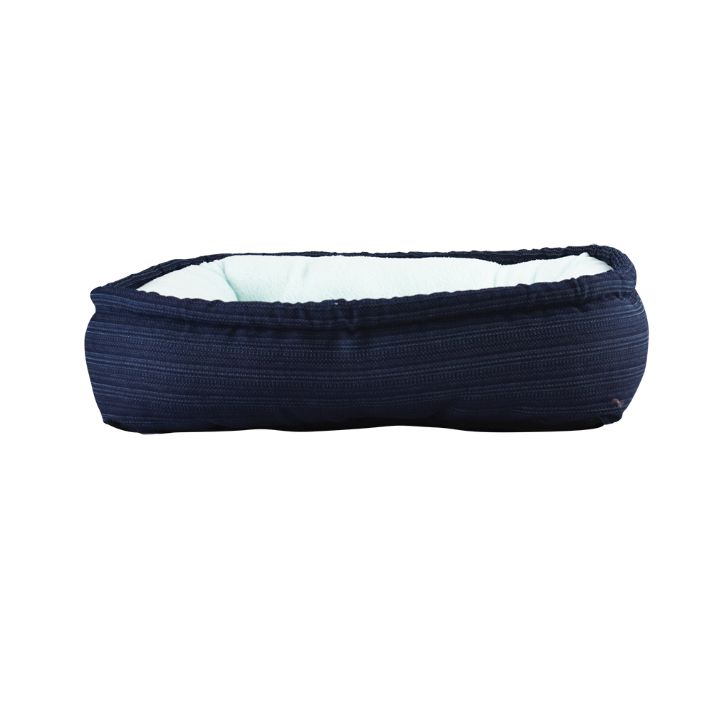 Fancy Pets Cama Económica Rectangular Suave y Resistente Para Perro (Telas Surtidas) - Petopia