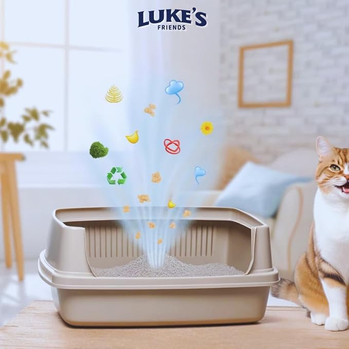 Luke's Friends Arena para Gato Aroma Lavanda 5 Kg