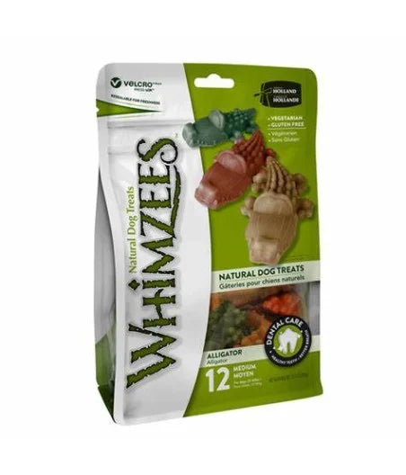 Whimzees-cocodrilo M 12piezas