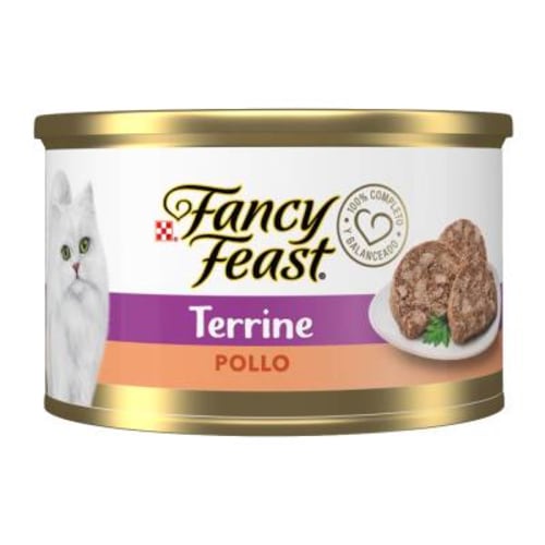 LATA FANCY FEAST TERRINE DE POLLO 85 g