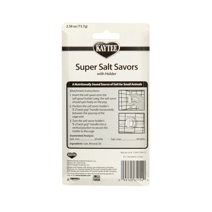 Super Salt Savors Kaytee, Blanco, 1 pz