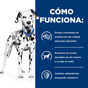 Hill's Prescription Diet u/d Urinary Care (Cuidado Urinario) Alimento seco para perros, dieta veterinaria