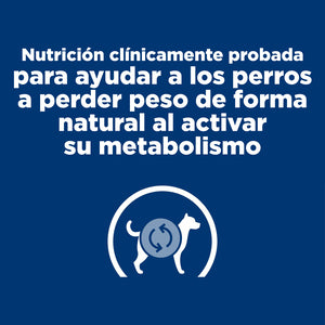 Hill's Prescription Diet Metabolic (Control de peso) Alimento Para Perro Receta de Pollo