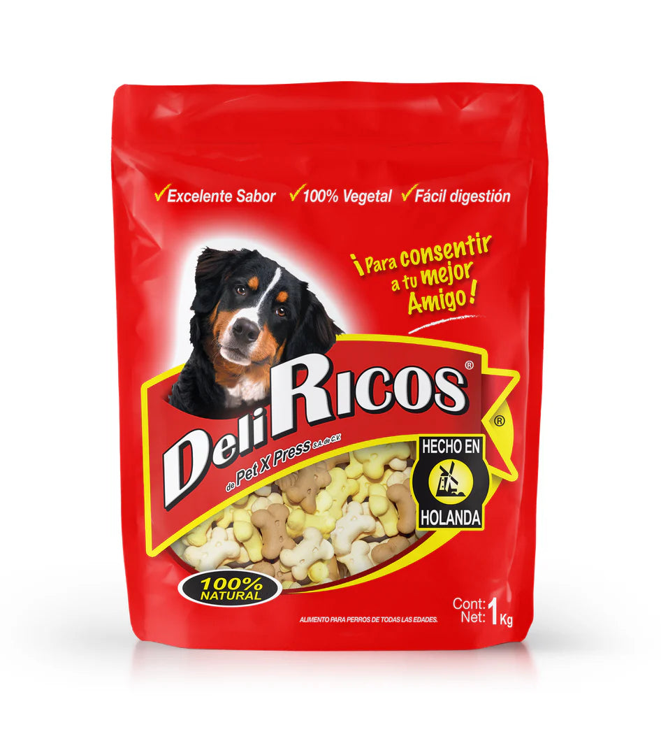 Deli Ricos-Hueso Chico 1 kg