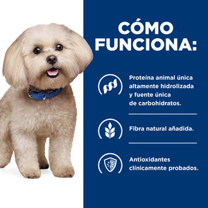 Hill's Prescription Diet z/d Skin/Food Sensitivitys Small Bites Alimento Seco para Perros con Sabor Original