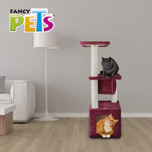 Fancy Pets Mueble/Rascador para Gato Alejandria de 92 Centímetros de Altura