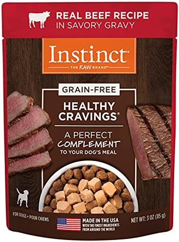 Instinct Healthy Cravings Receta de Res Para Perros - Petopia