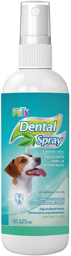 Fancy Pets Spray Dental 125 Mililítros Anti Sarro para Perro - Petopia