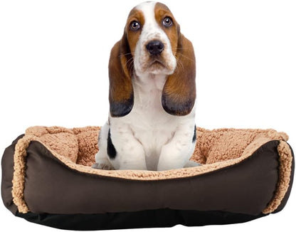 Fancy Pets Cama Maltes para Perro Tamaño Mediana Color Café - Petopia