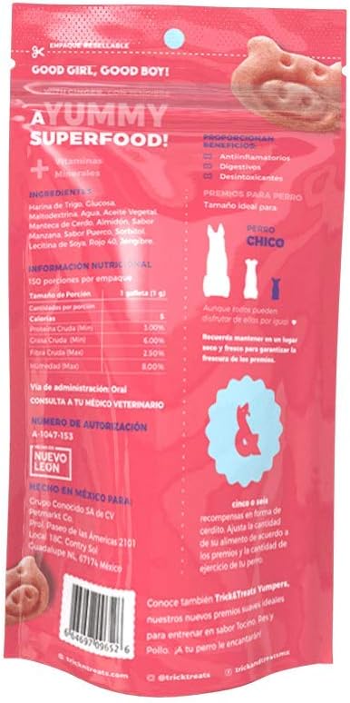 Premios Trick & Treats cerdo agridulce 150gr - Petopia