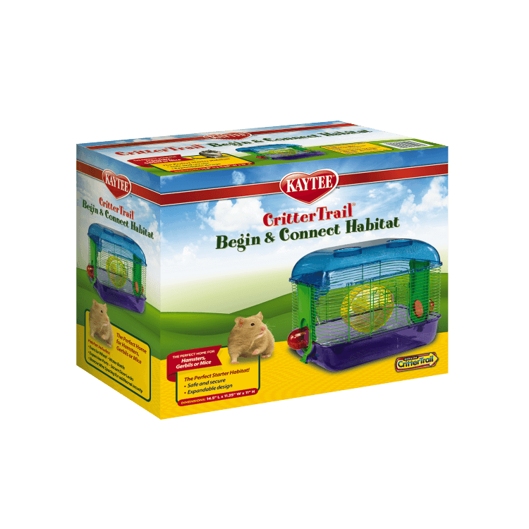 Kaytee CritterTrail Comienza y Conecta el Hábitat