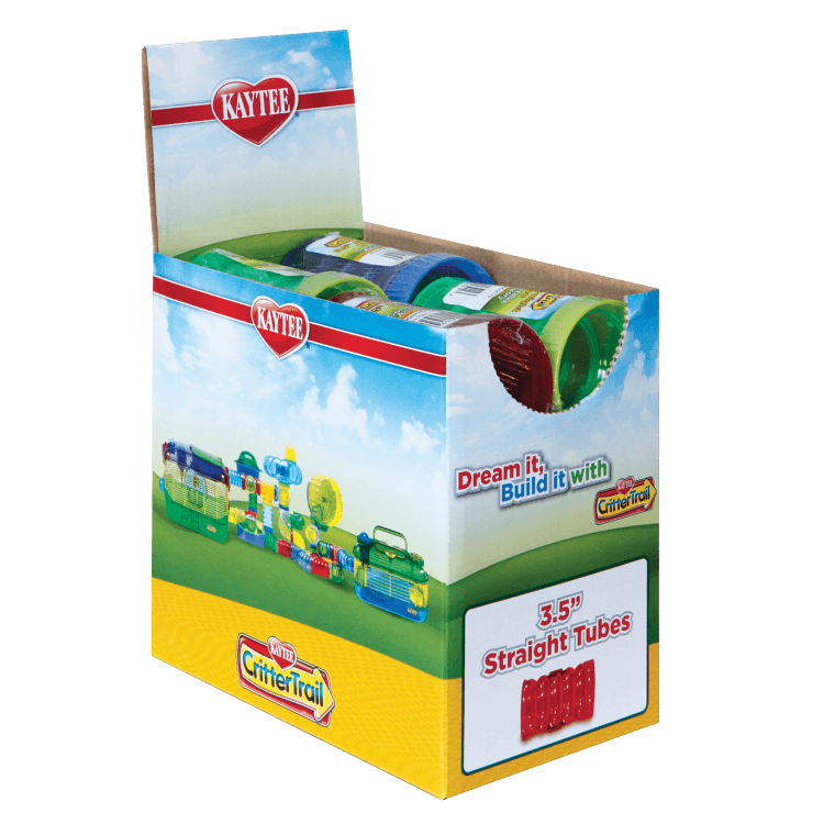 Display de Tubos 3.5" CritterTrail Fun-nels, 12 piezas