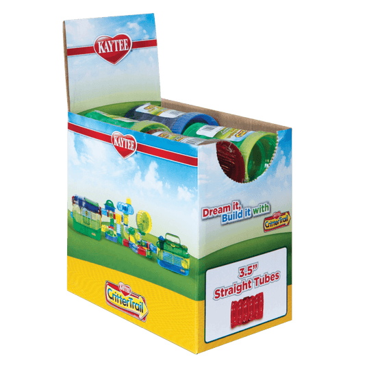 Display de Tubos 3.5" CritterTrail Fun-nels, 12 piezas