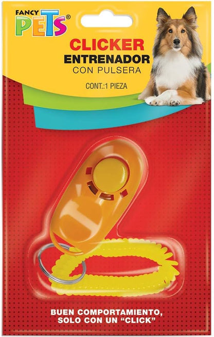 Fancy Pets Clicker con Pulsera de Entrenamiento para Perro