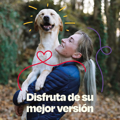 Dogelthy Mobility, Suplemento Sabor a Pescado para Perros Auxiliar en Articulaciones y Huesos 270 gr