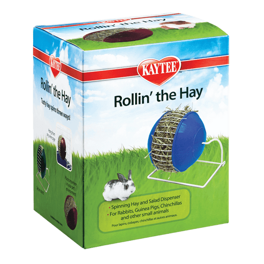 Kaytee Rollin Dispensador de Heno Giratorio