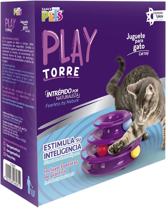 Fancy Pets Torre Play Juguete para Gato - Petopia