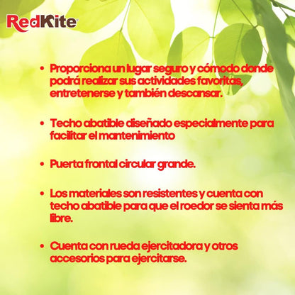 RedKite, Jaula Fresno Para Roedor Variedad de Modelos