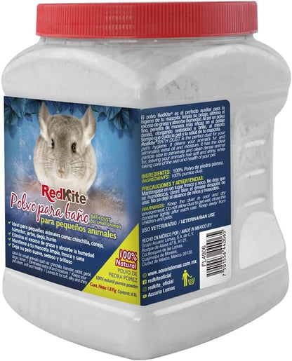 Red Kite, Polvo para Baño Chinchilla, 1.5 Kg