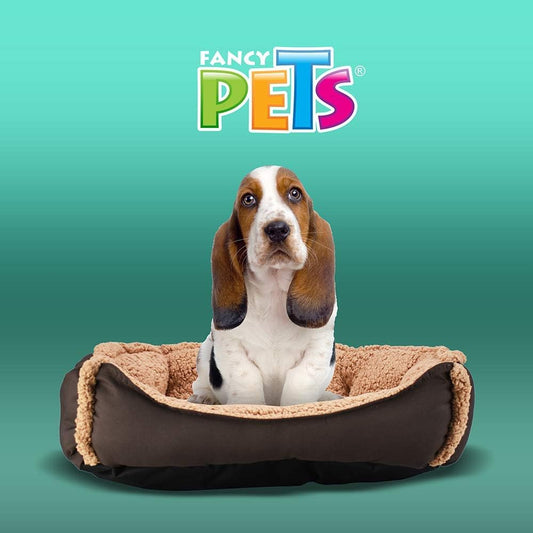 Fancy Pets Cama Maltes para Perro Tamaño Mediana Color Café - Petopia