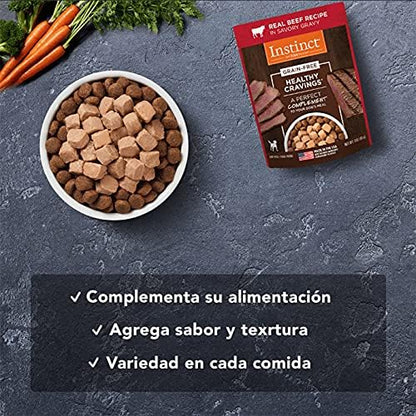 Instinct Healthy Cravings Receta de Res Para Perros - Petopia