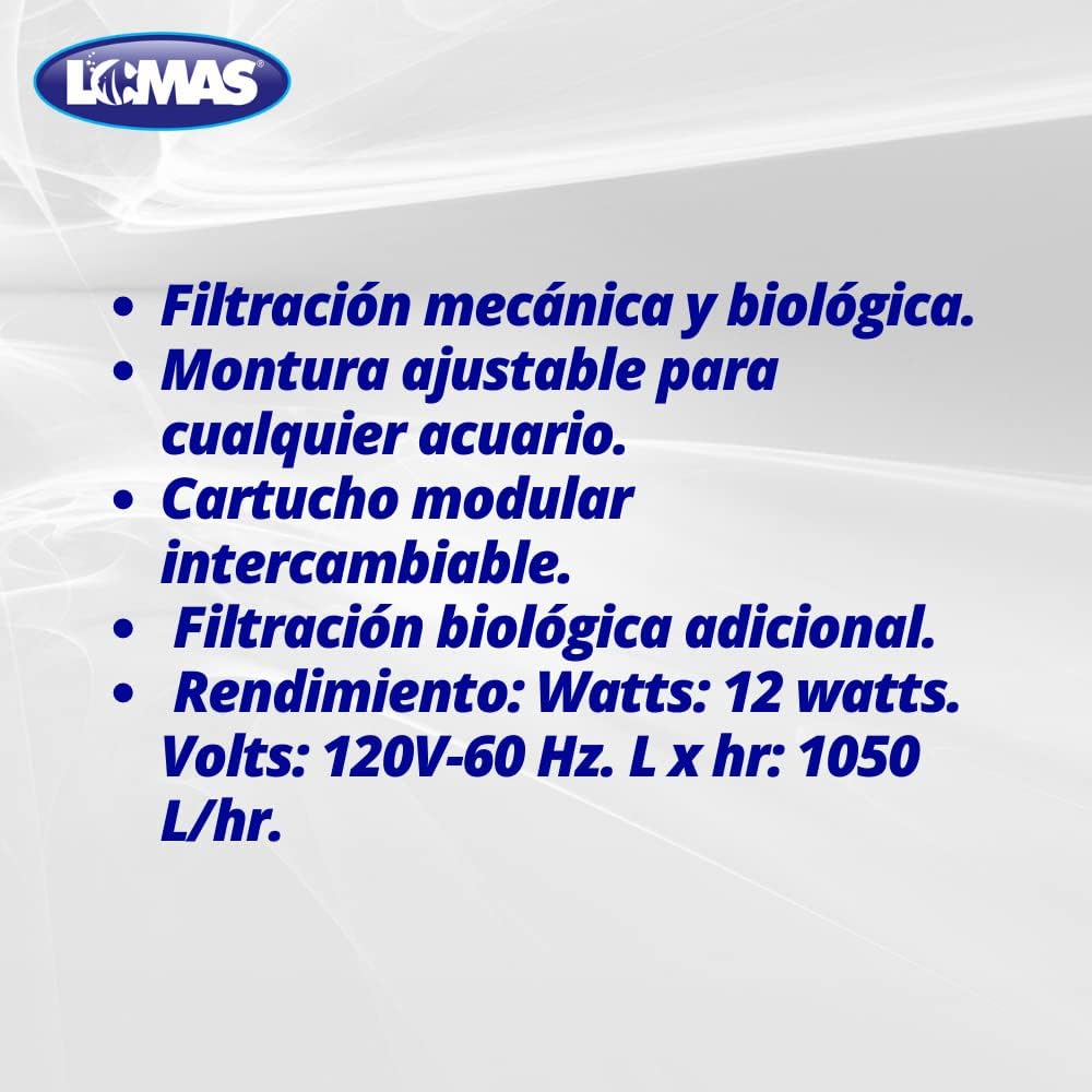 Lomas Cabeza De Poder C/Filtro Rápido Aquajet