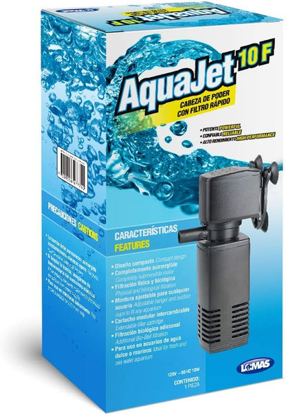 Lomas Cabeza De Poder C/Filtro Rápido Aquajet