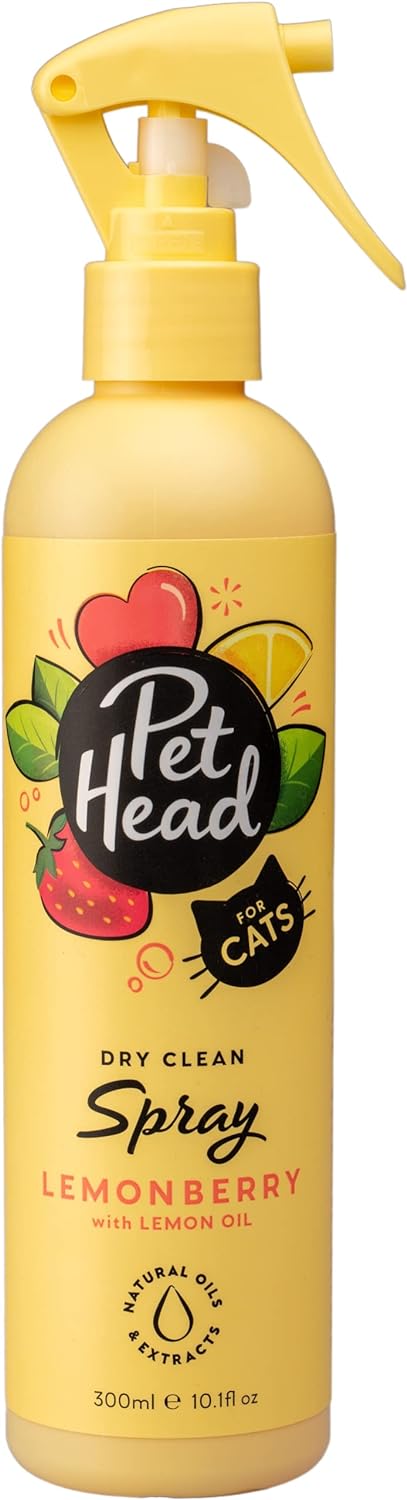 Pet Head Espuma sin Enjuague Felin' Good LemonBerry con Aceite de Limón Para Gato