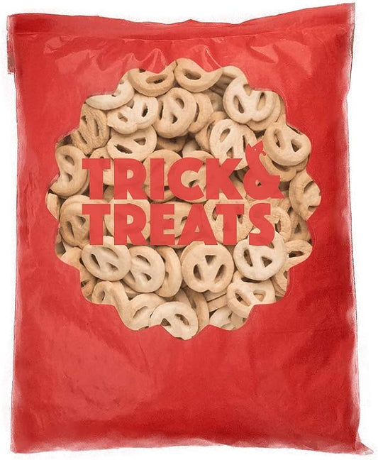 Trick & Treats - Galletas tipo Pretzel sabor Dulce de leche de 1kg, Para Perros - Petopia
