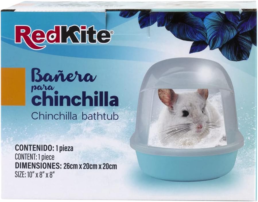 RedKite Bañera para Chinchilla con Puerta, Varios Colores