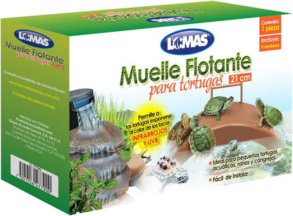Muelle Flotante Para Tortugas, Lomas