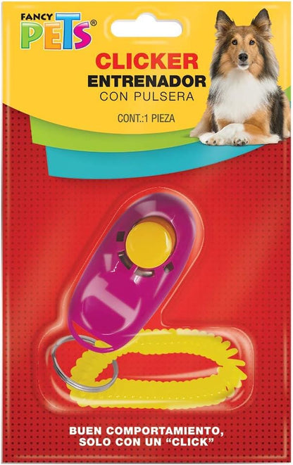 Fancy Pets Clicker con Pulsera de Entrenamiento para Perro