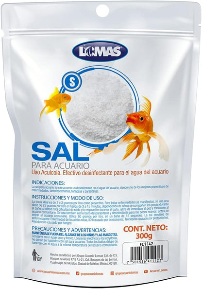 Lomas, Sal Para Acuario 300 gr