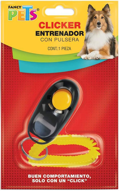 Fancy Pets Clicker con Pulsera de Entrenamiento para Perro