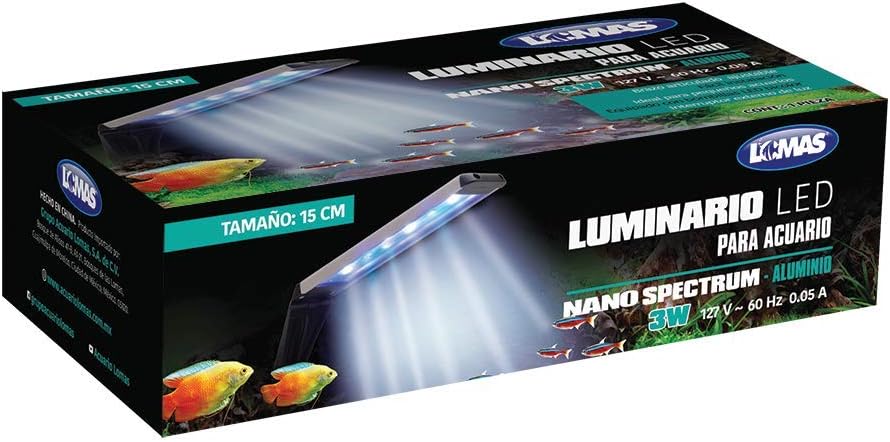 Lomas, Luminario Led Nano Spectrum (15 CM)