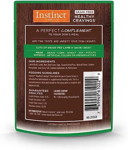 Instinct Healthy Cravings Receta de Cordero Para Perros - Petopia