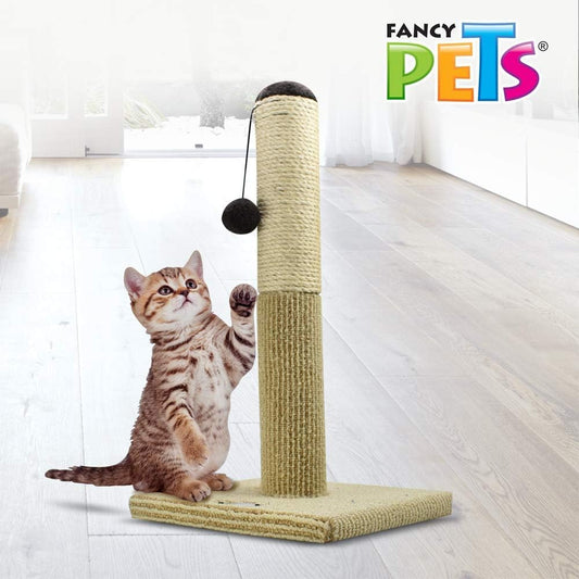 Fancy Pets Poste Rascador de 55 centímetros para Gato Color Natural - Petopia