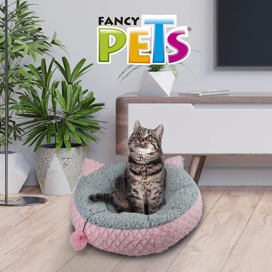 Fancy Pets - Cama Petit Rosa/Gris P/Gato