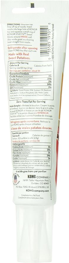 KONG Stuff Camote 140 gr - Petopia