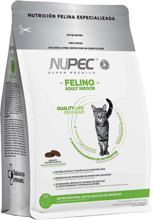 NUPEC GATO ADULTO INDOOR 5 KGS