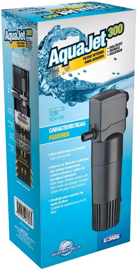 Lomas Filtro Interno Aquajet Para Acuarios