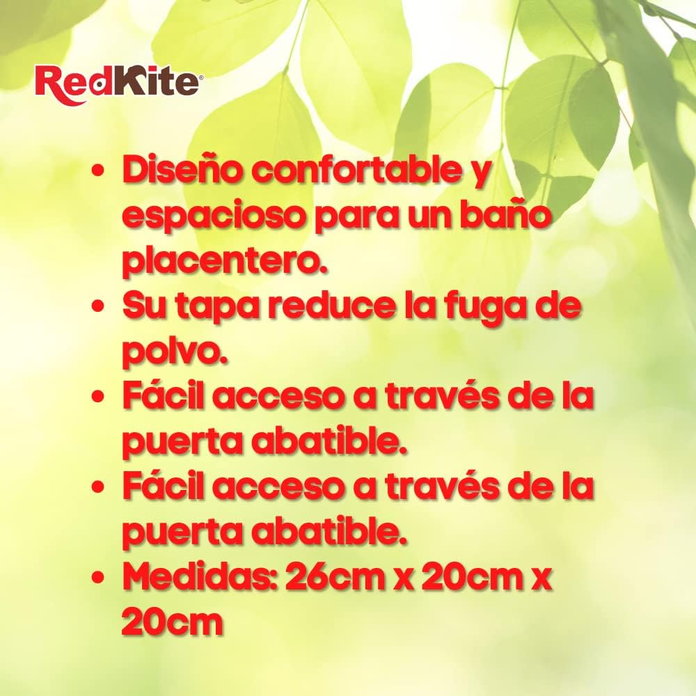 RedKite Bañera para Chinchilla con Puerta, Varios Colores